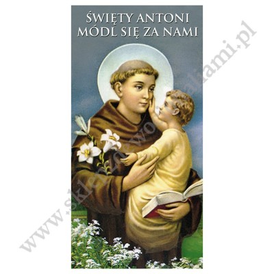 Baner - Święty Antoni - wzór 4