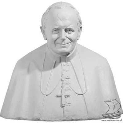 ŚWIĘTY JAN PAWEŁ II - POPIERSIE - figura 70 cm - 650