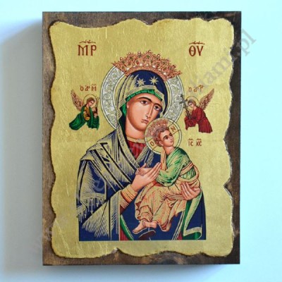 MATKA BOŻA NIEUSTAJĄCEJ POMOCY - ikona 15 x 19 cm - 4337