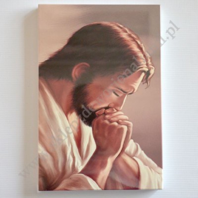 PAN JEZUS MODLĄCY - obraz 18 x 27 cm - 90400