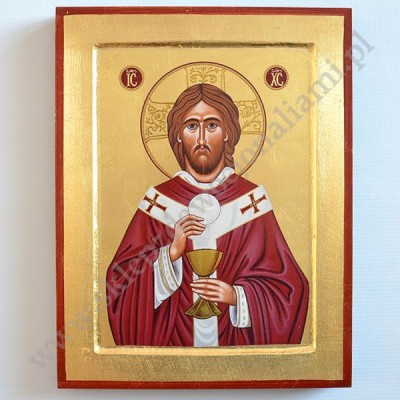 JEZUS NAJWYŻSZY KAPŁAN - ikona 24 x 31.5 cm - 88020