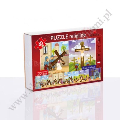 DROGA KRZYŻOWA - puzzle dla dzieci - 85952