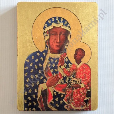 MATKA BOŻA CZĘSTOCHOWSKA - ikona 12 x 16 cm - 3116-B