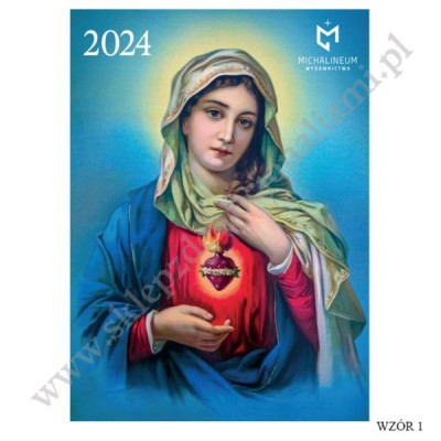 KALENDARZ 2024 - MARYJNY - format A4 - 85174