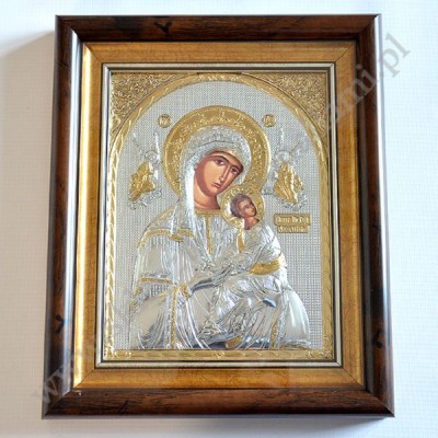 MATKA BOŻA NIEUSTAJĄCEJ POMOCY - ikona w ramce za szkłem 23.7 x 28.7 cm - 69027