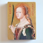 ŚWIĘTA JUSTYNA - ikona 12 x 16 cm - 87966
